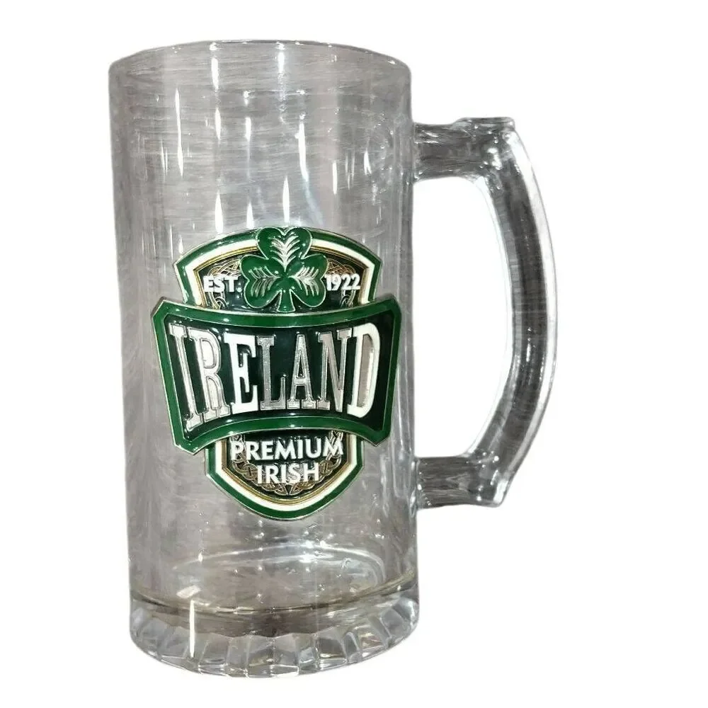 Ireland Premium Irish 16oz Glass Beer Mug